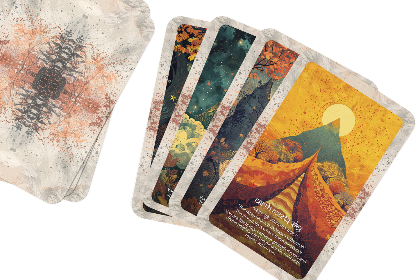 Mountain Mantra – A Resilience Oracle Deck – 22 Oracle Cards – Stability, Strength, and Stillness