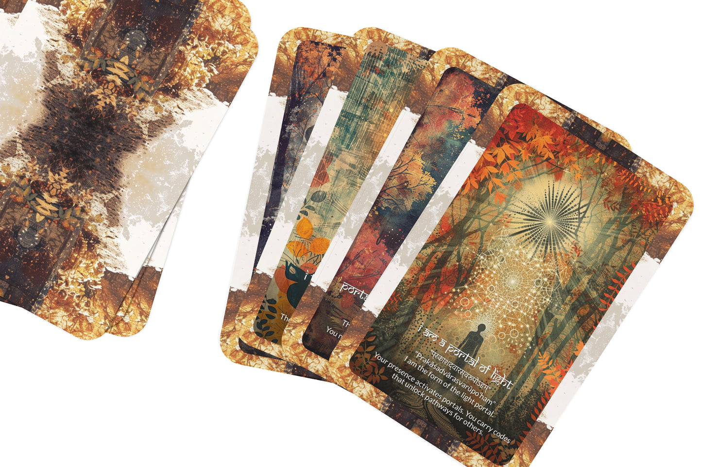 Portal Mantra – A Gateway Oracle Deck – 22 Oracle Cards – Enter the Realms of Possibility