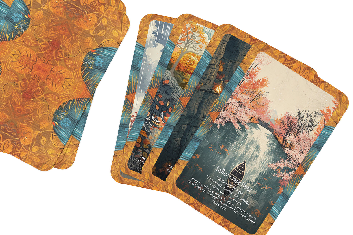 River Mantra – A Flow Oracle Deck – 22 Oracle Cards – Trusting the Current of Life