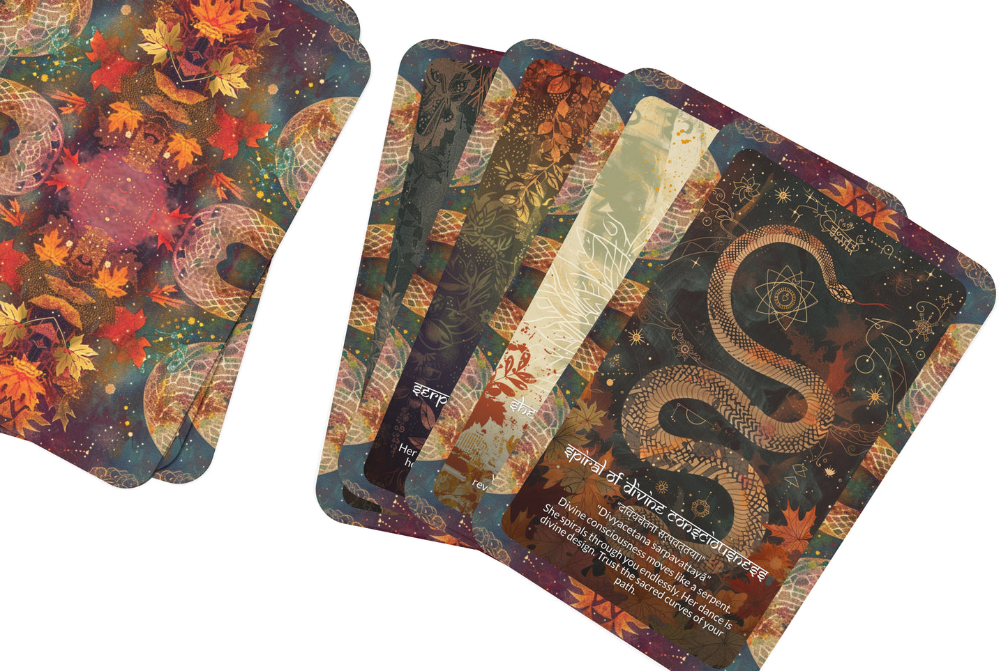 Kundalini (Serpent) Mantra – A Spiritual Awakening Oracle Deck – 22 Oracle Cards – Rise of the Coiled Power