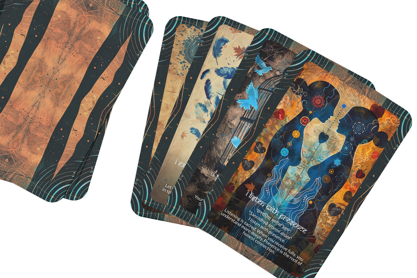 Throat Mantra – A Truth Voice Oracle Deck – 22 Oracle Cards – Speak with Clarity and Power