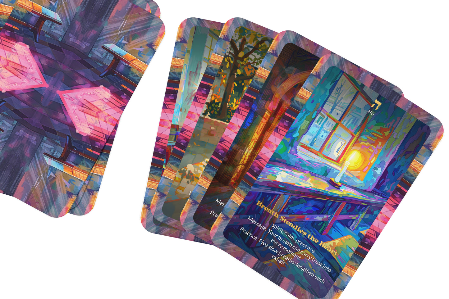 Trust Oracle – Bitachon as a Path – 22 Oracle Cards – Rest in Divine Care