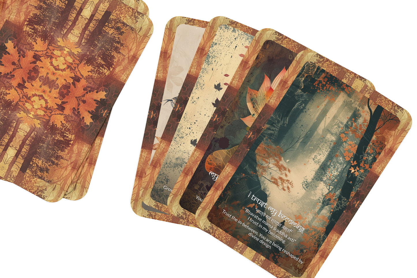 Transformation Mantra – An Alchemy Oracle Deck – 22 Oracle Cards – Evolve Through Fire and Light