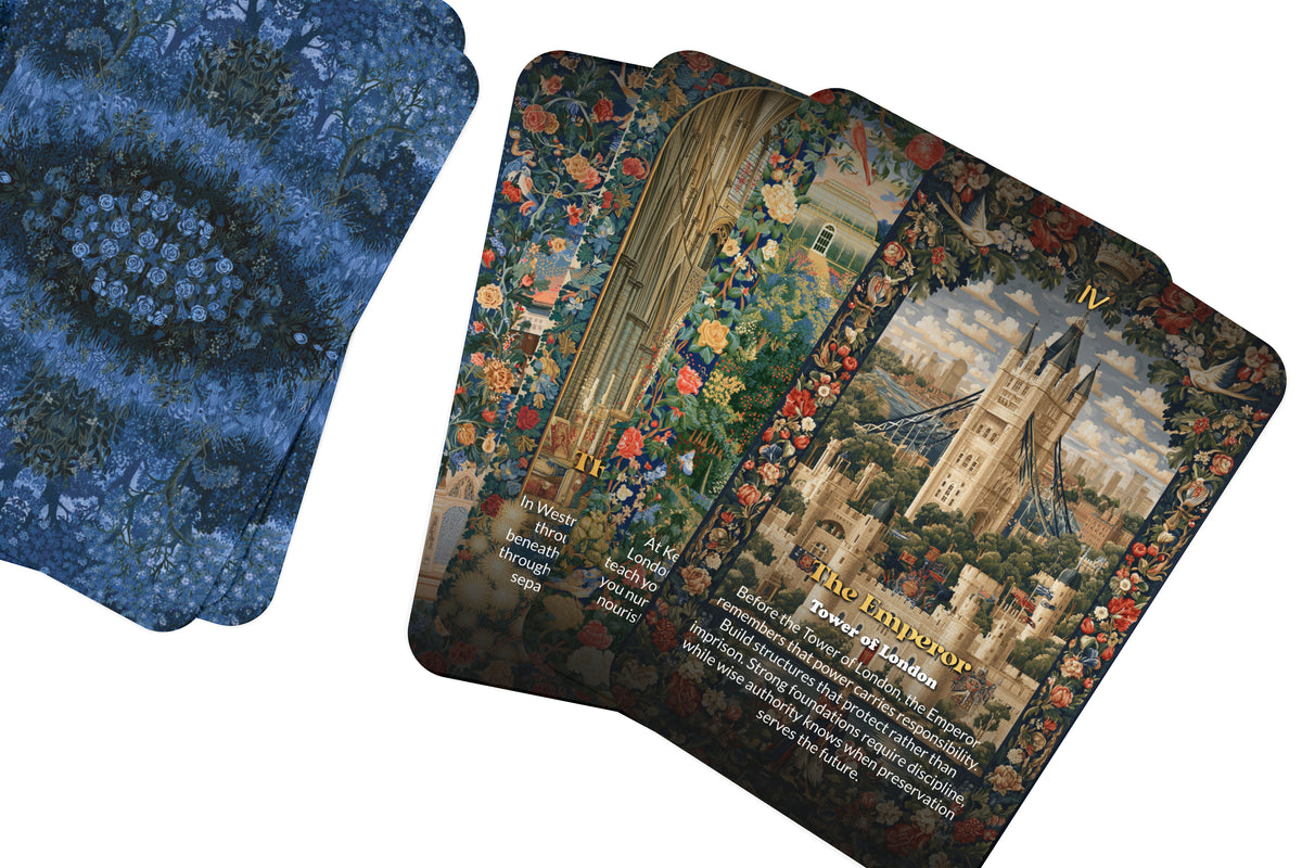 The Tarot of London – A Royal Heritage Tarot Deck – 22 Tarot Cards – Legends, Landmarks, and British Mysteries