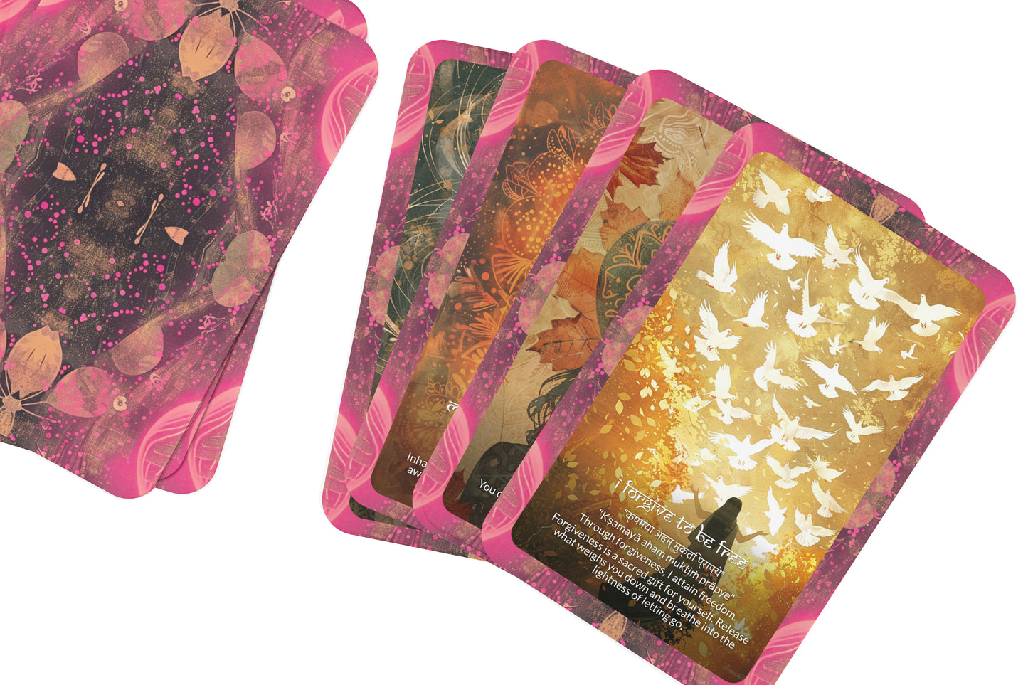 Inner Healing Mantra – A Self-Reclamation Oracle Deck – 22 Oracle Cards – Awakening the Healer Within