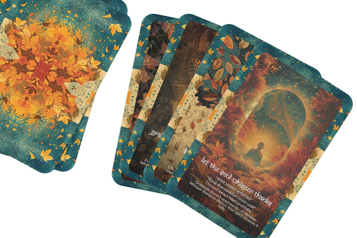 Grace Mantra – A Divine Flow Oracle Deck – 22 Oracle Cards – Moving with Sacred Elegance