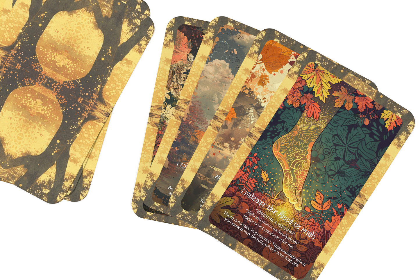 Presence Mantra – A Mindfulness Oracle Deck – 22 Oracle Cards – Living in the Eternal Now