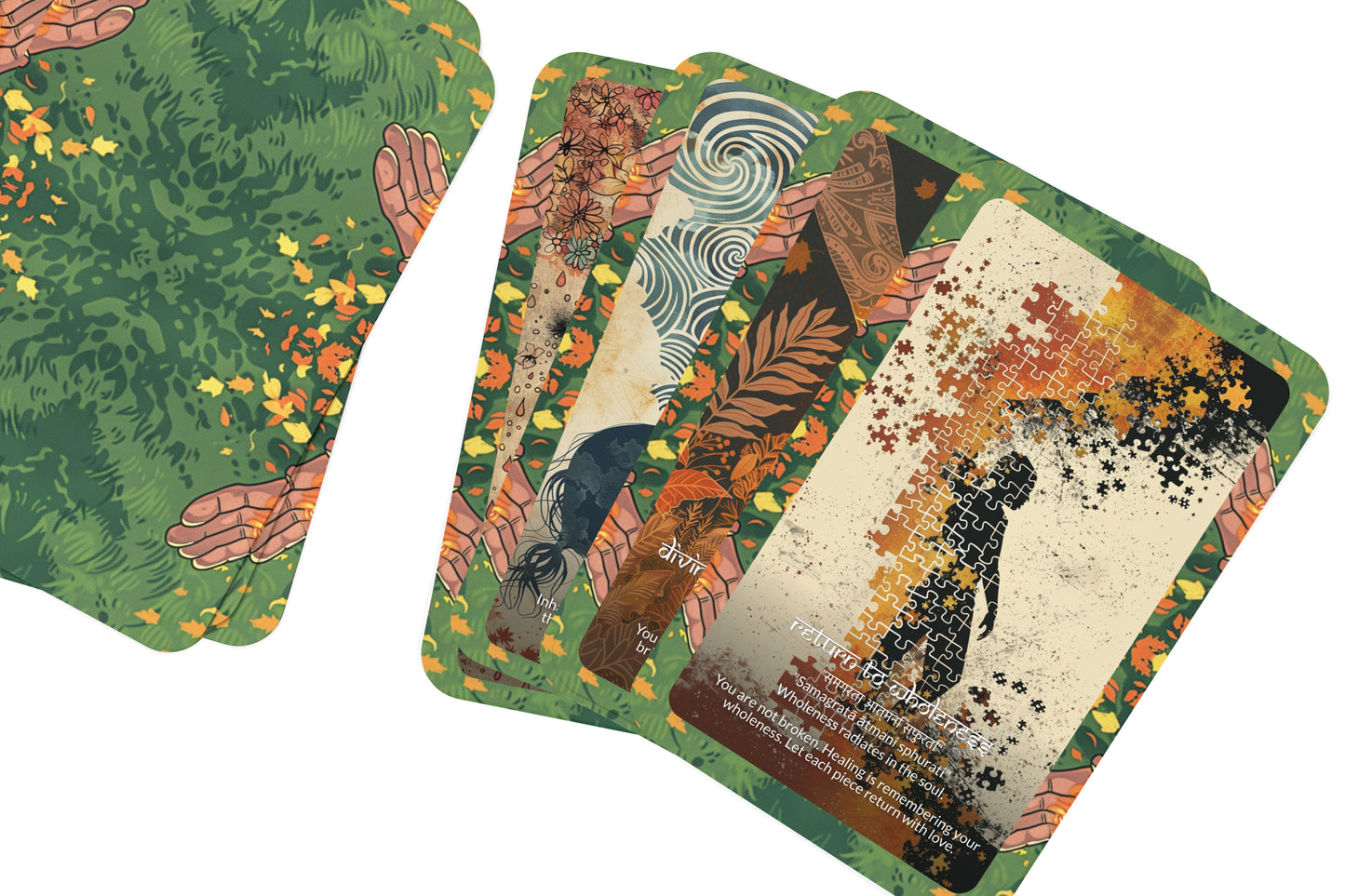 Healing Mantra – A Restoration Oracle Deck – 22 Oracle Cards – Returning to Wholeness