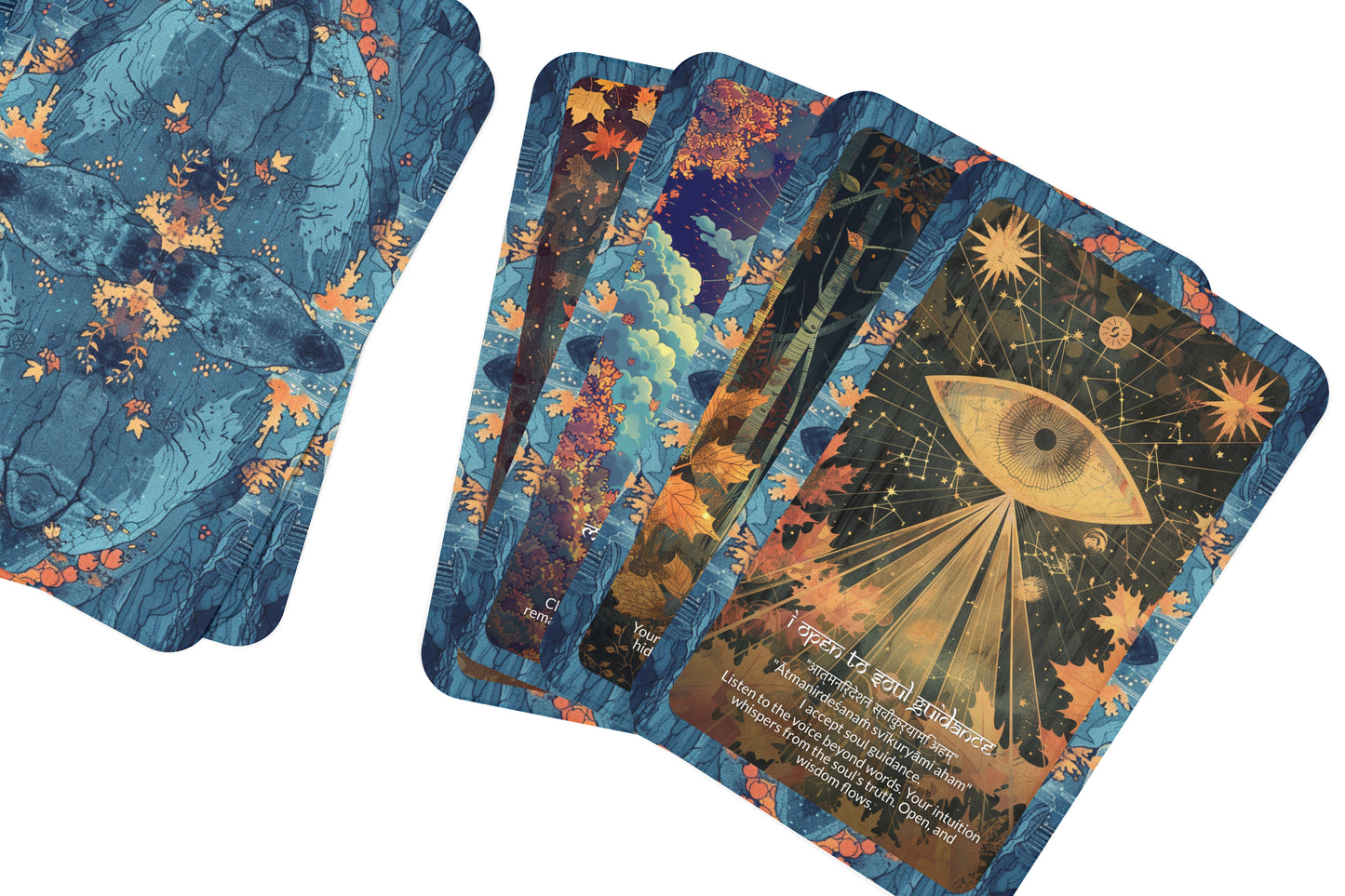 Third Eye Mantra – An Intuition Oracle Deck – 22 Oracle Cards – Awakening the Inner Sight