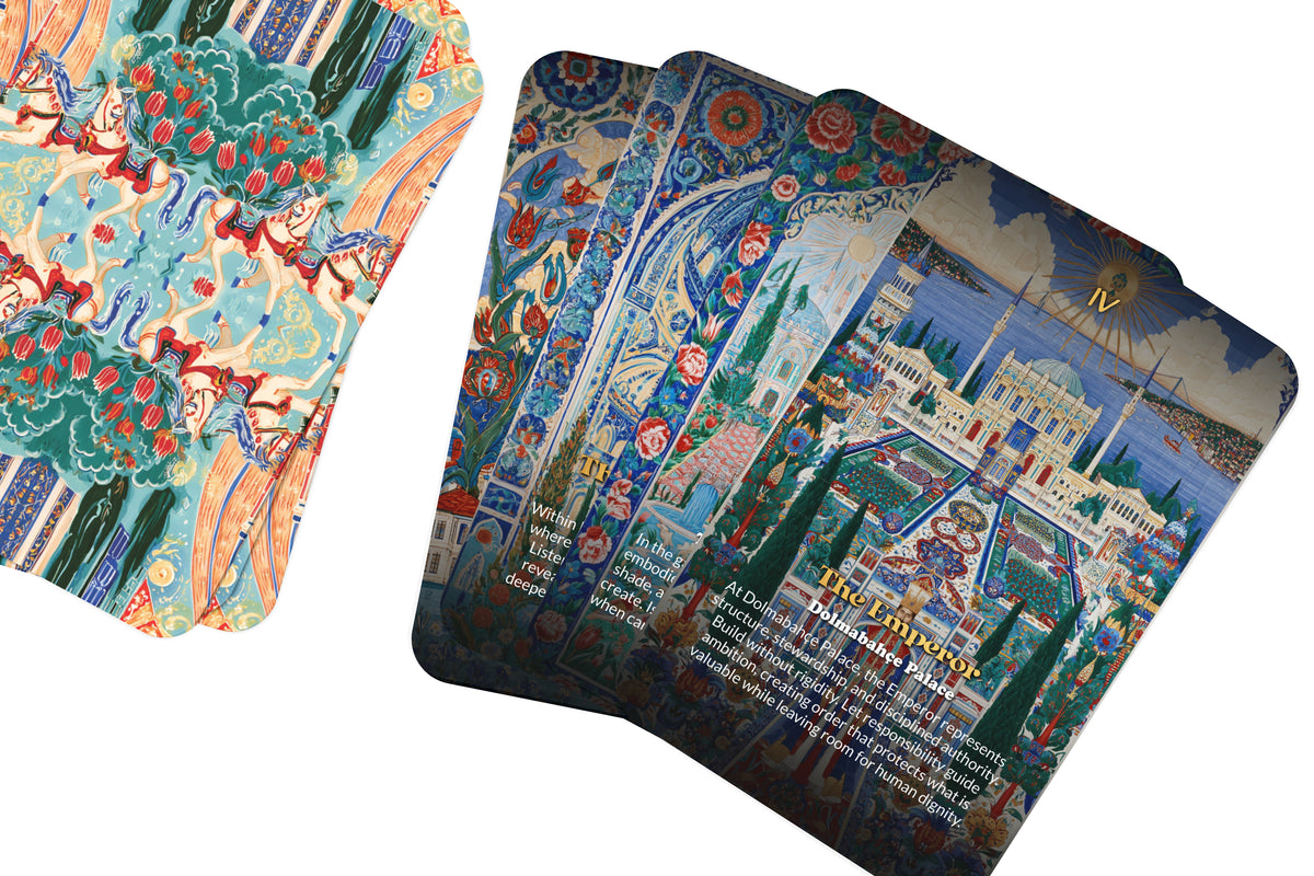 The Tarot of Istanbul – A Bosphorus Mysticism Tarot Deck – 22 Tarot Cards – Where East Meets West