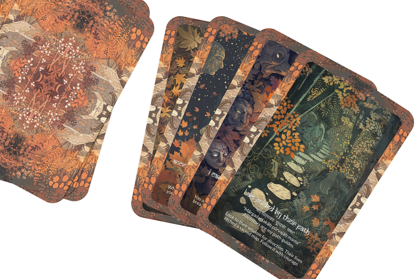 Ancestor Mantra – A Lineage Wisdom Oracle Deck – 22 Oracle Cards – Honoring Roots and Spirit Guides