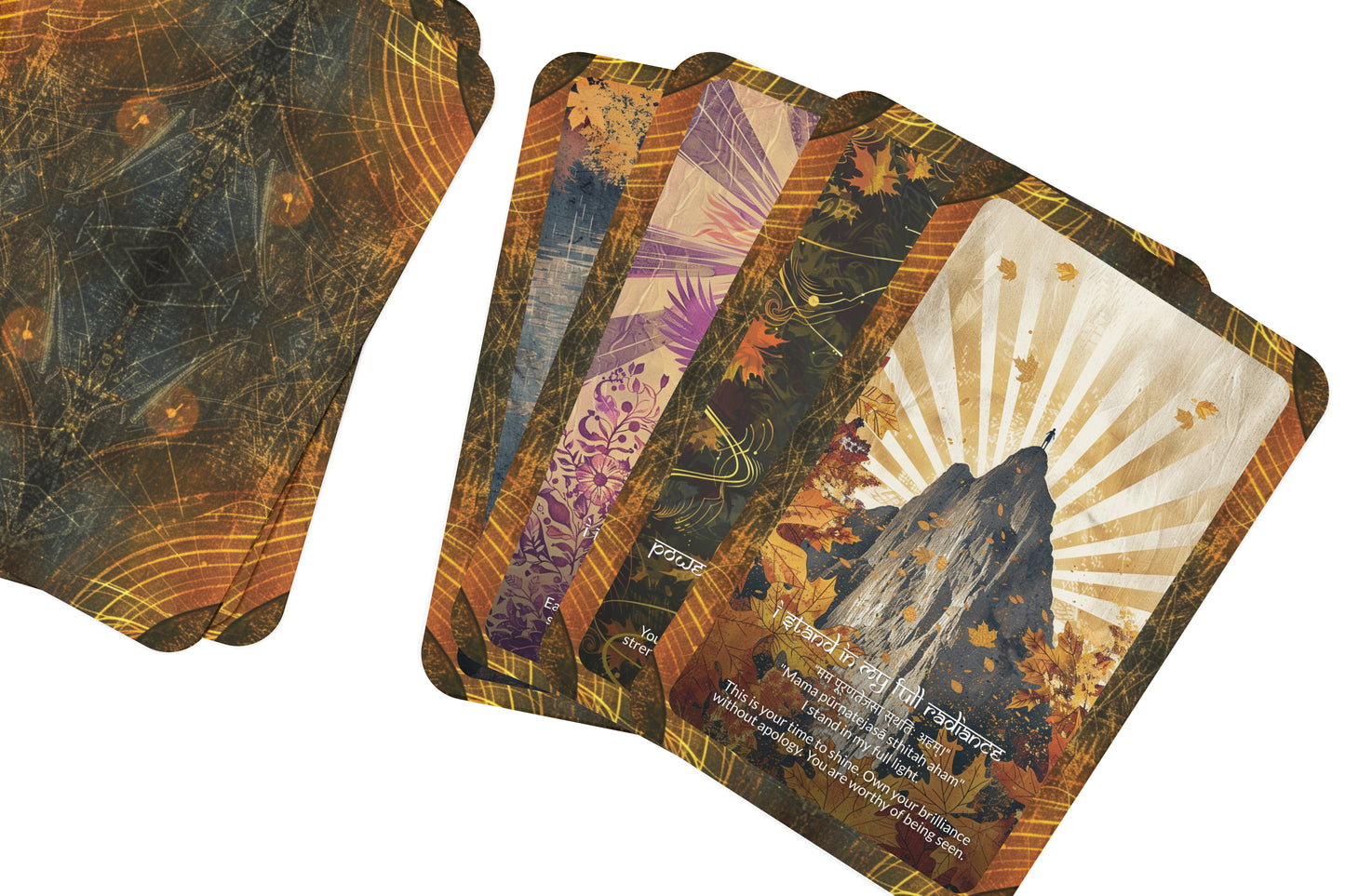 Power Mantra – An Inner Strength Oracle Deck – 22 Oracle Cards – Claiming Your Sacred Authority