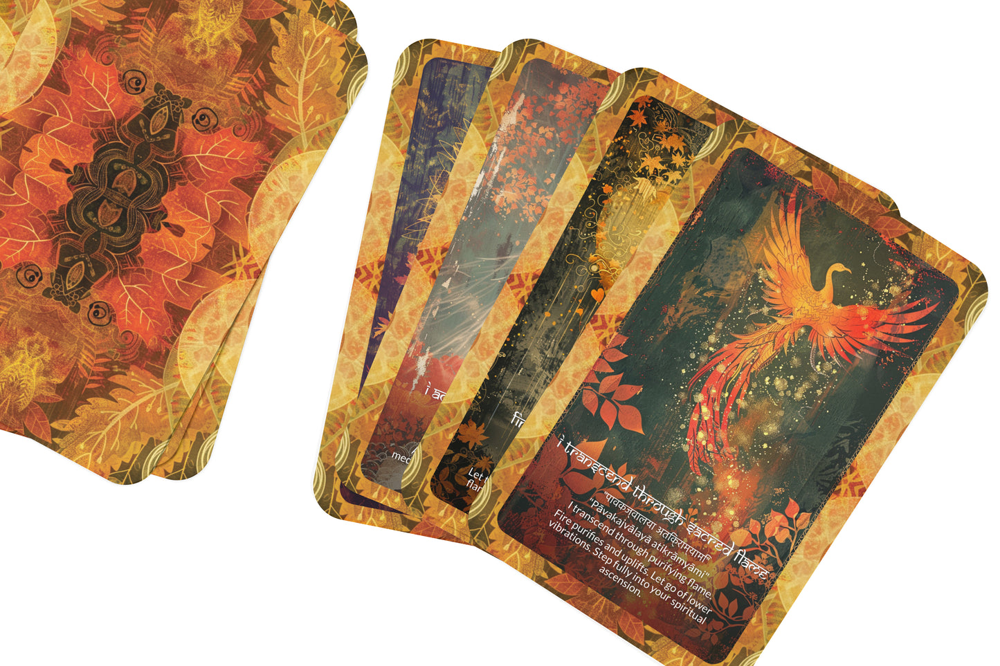 Ascension Flame Mantra – A Soul Light Oracle Deck – 22 Oracle Cards – Igniting the Fire of Awakening