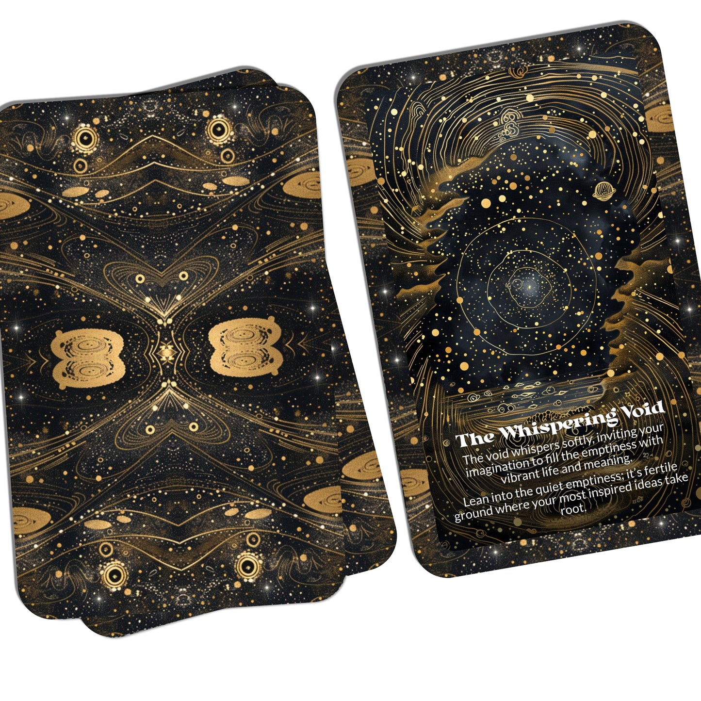 The Blank Spell – A Creative Intuition Oracle Deck – 22 Oracle Cards – Begin with Nothing, Channel Everything