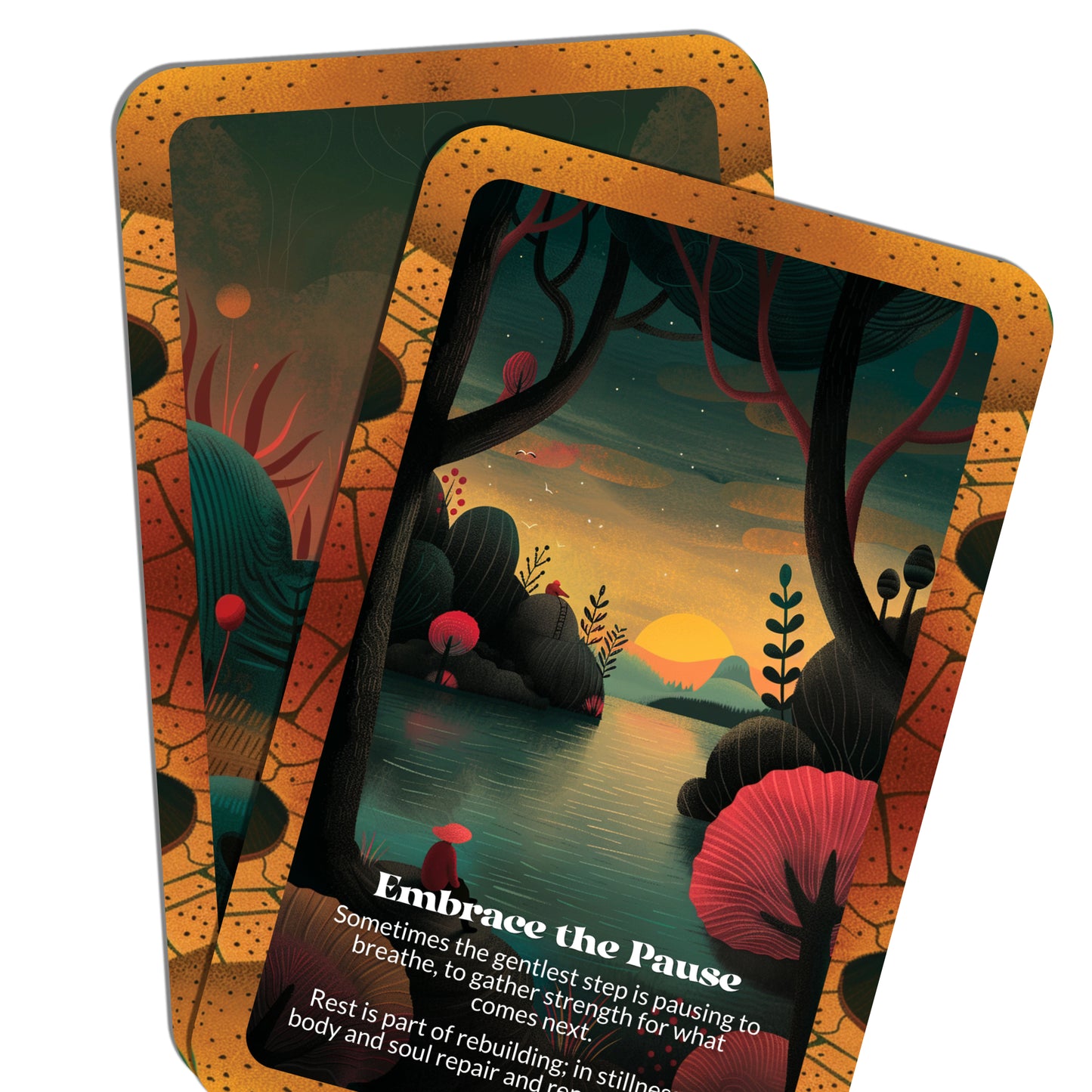 The Gentle Rebuild – A Recovery Oracle Deck – 22 Oracle Cards – Restore the Foundation of the Soul