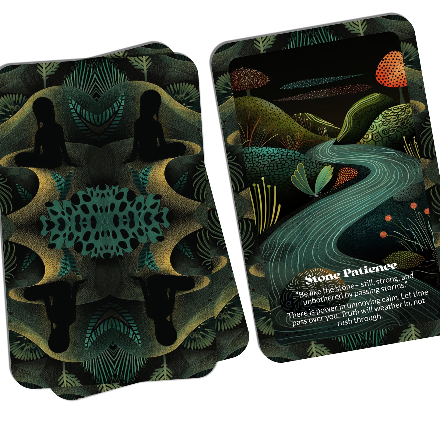 Dust & Stillness – A Meditation & Clarity Oracle Deck – 22 Oracle Cards – Where Quiet Dust Holds Wisdom