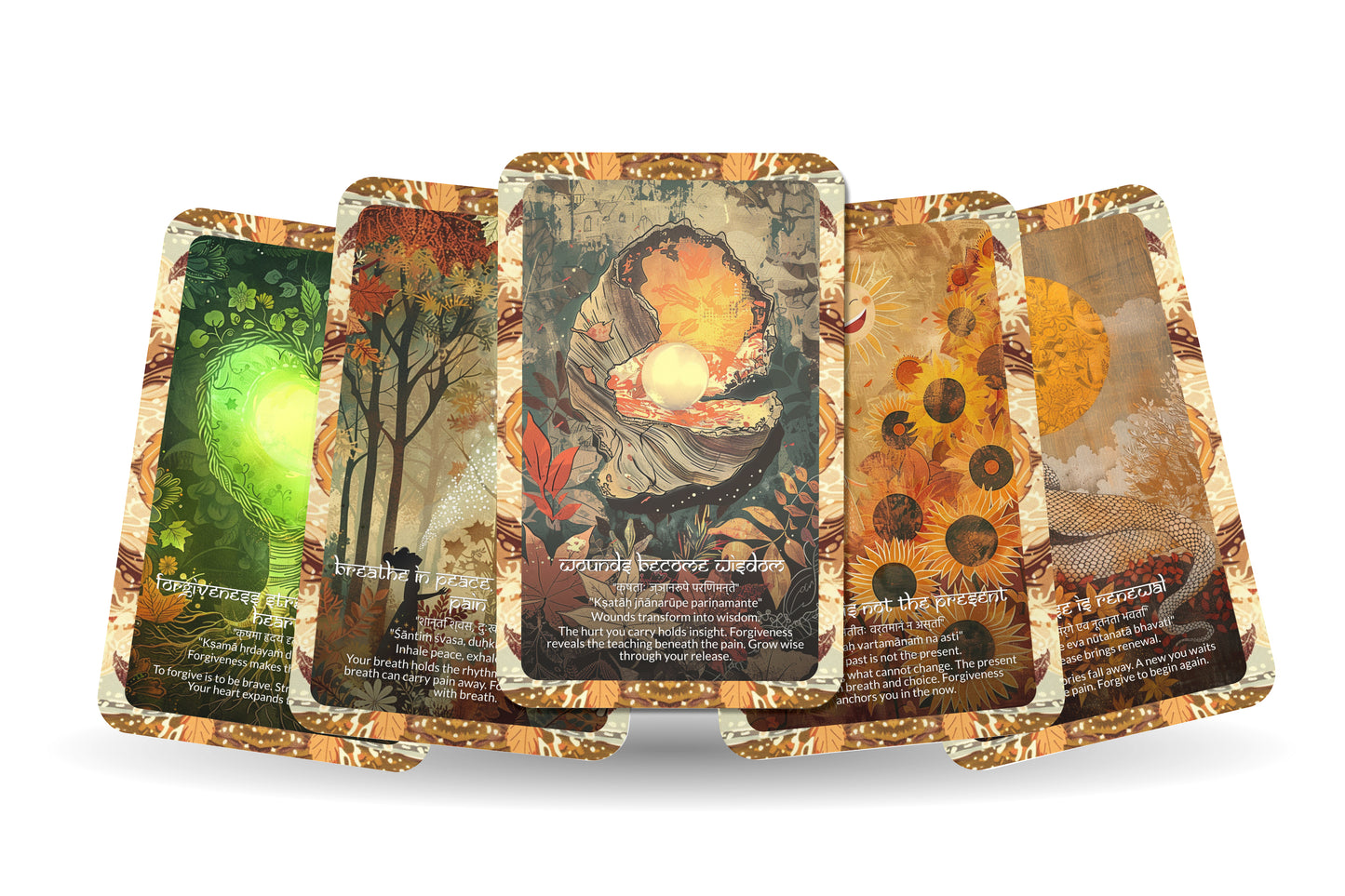 Healance Mantra – A Vibrational Healing Oracle Deck – 22 Oracle Cards – Energy Medicine for the Soul