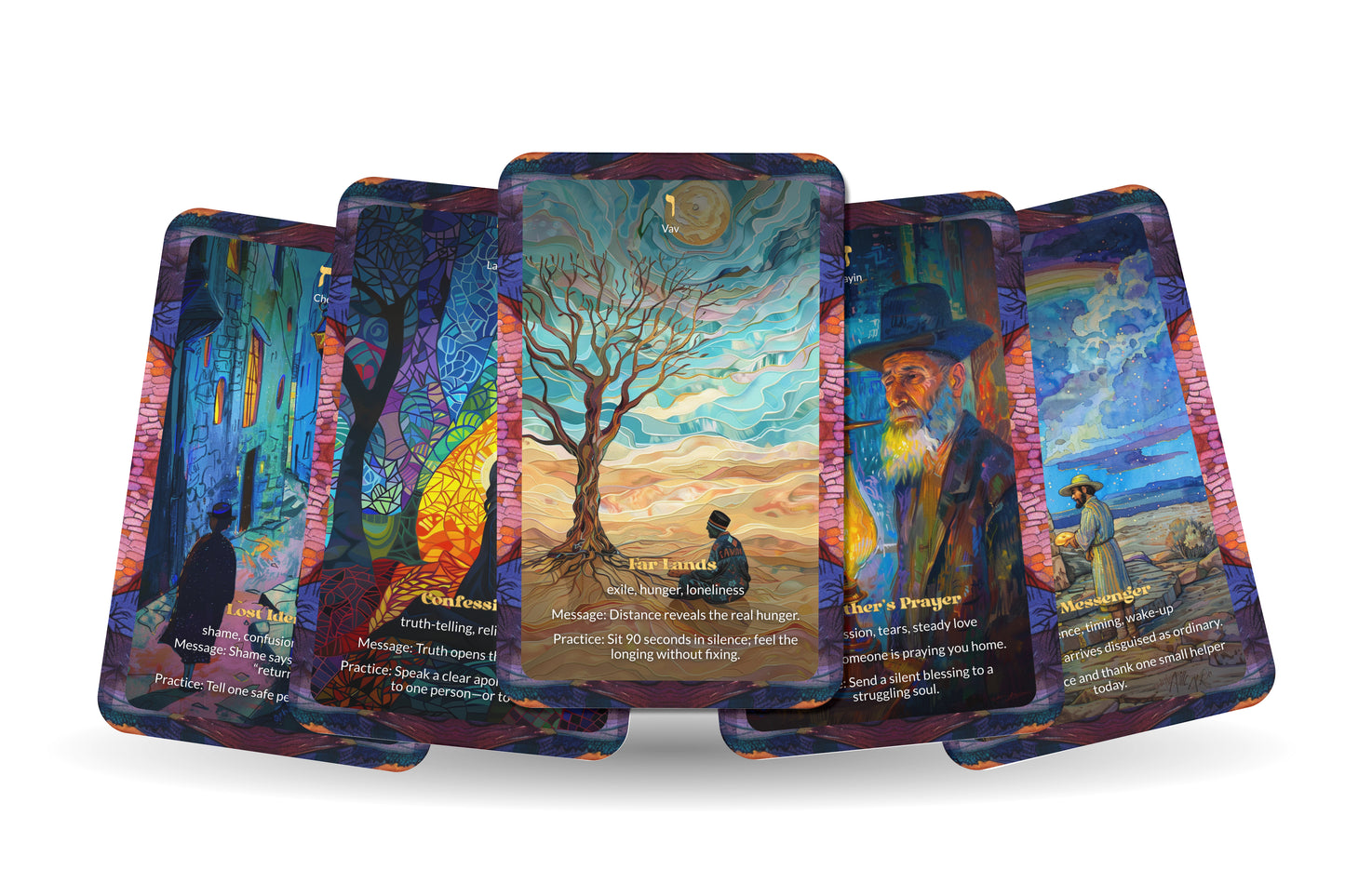 The Rabbi & His Only Son Oracle – 22 Oracle Cards – Love Beyond Measure