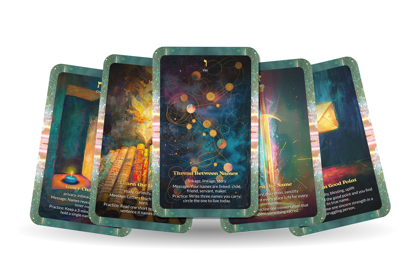 The Hidden Names Deck – 22 Oracle Cards – Keys to Sacred Mysteries
