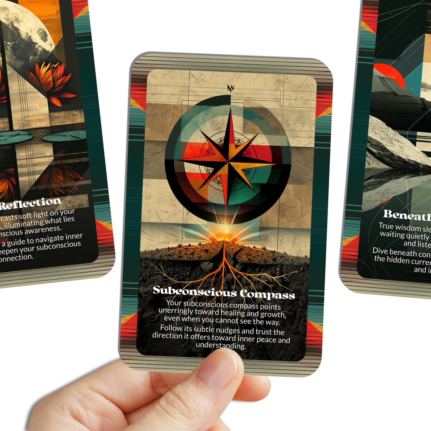 Second Sleep – A Subconscious Depth Oracle Deck – 22 Oracle Cards – What Awaits in the Quiet Return