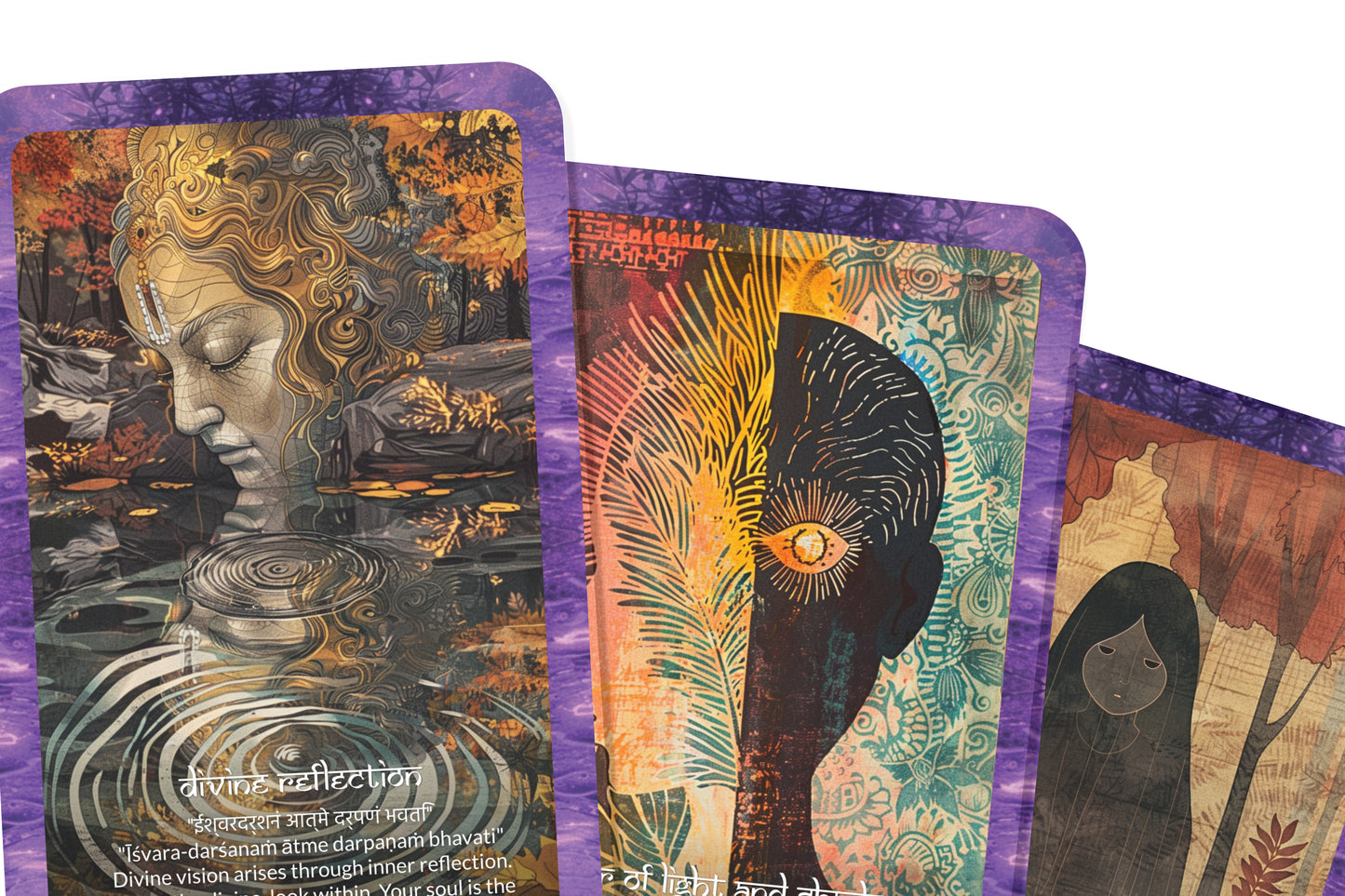 Seer Mantra – A Vision Oracle Deck – 22 Oracle Cards – Seeing Beyond the Physical Veil