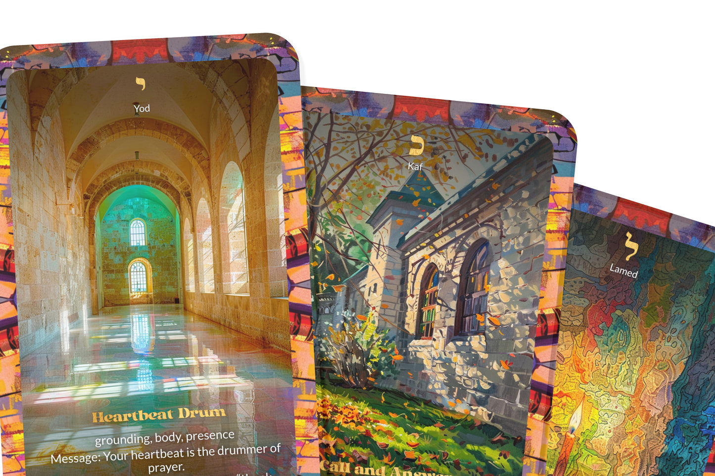 Song Oracle – Niggunim of the Soul – 22 Oracle Cards – Tune Into Sacred Melodies