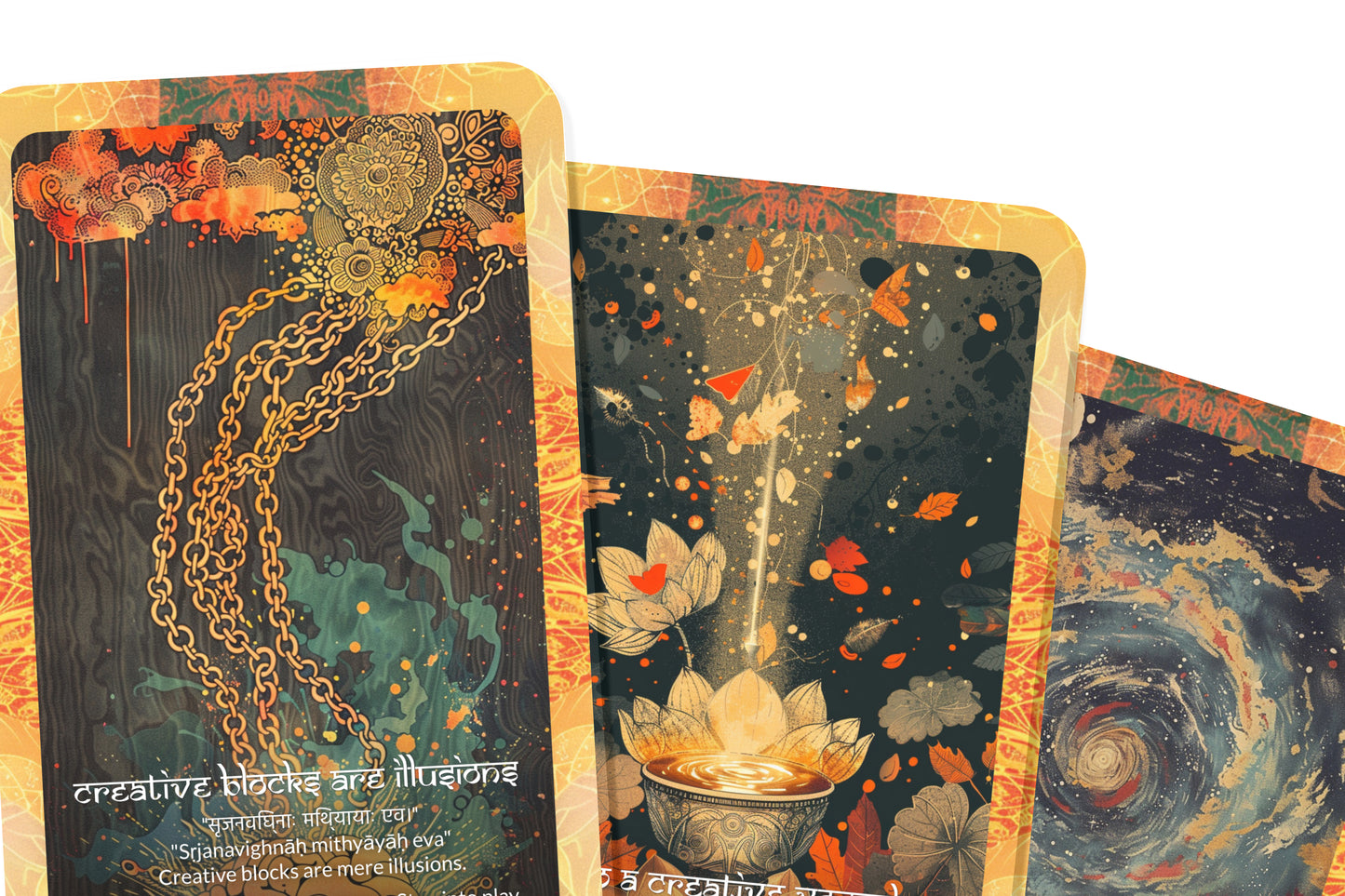 Creativity Mantra – A Soul Expression Oracle Deck – 22 Oracle Cards – Birthing Art from Spirit