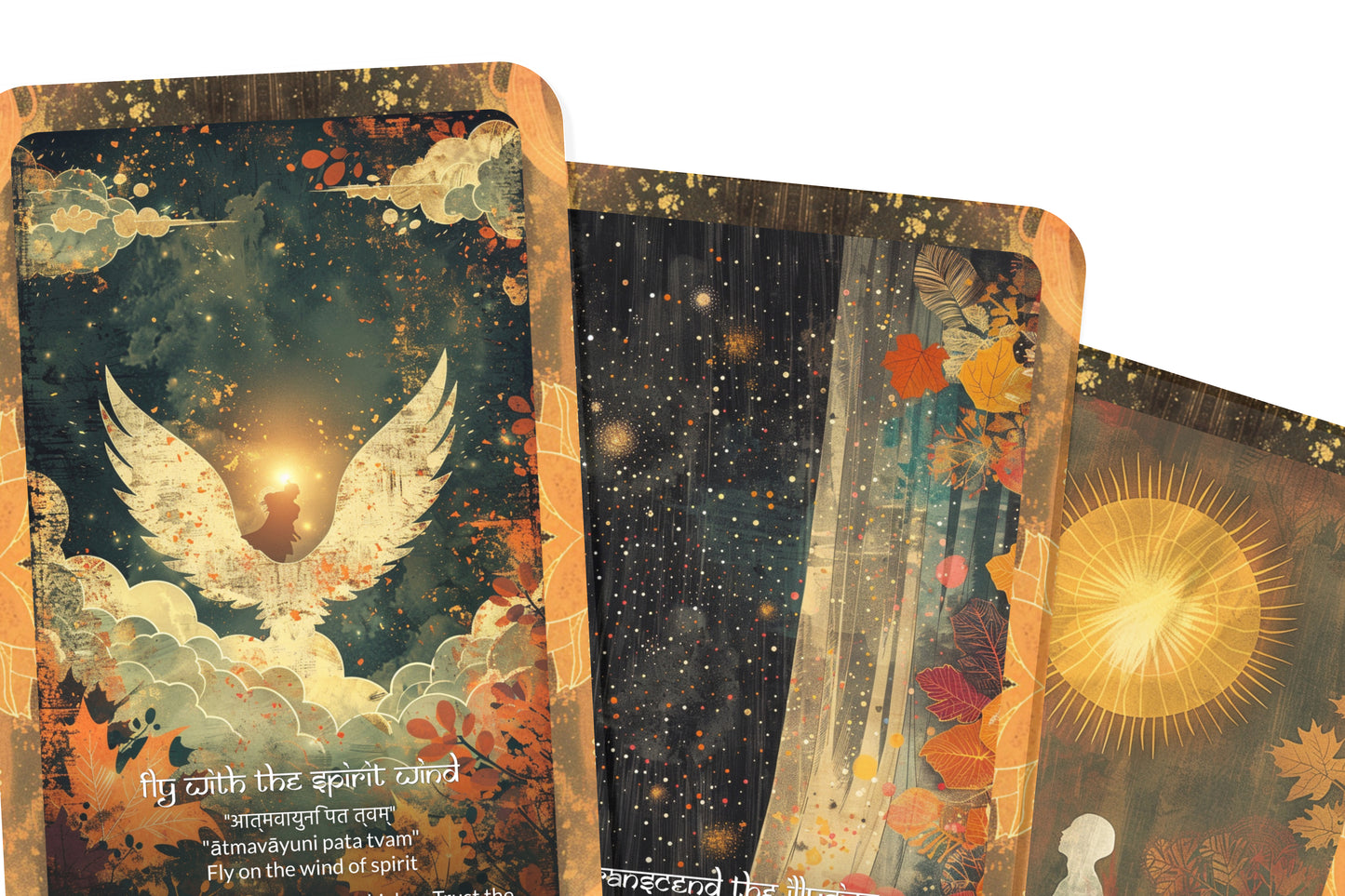 Ascension Mantra – A Divine Rising Oracle Deck – 22 Oracle Cards – Pathways to the Higher Self