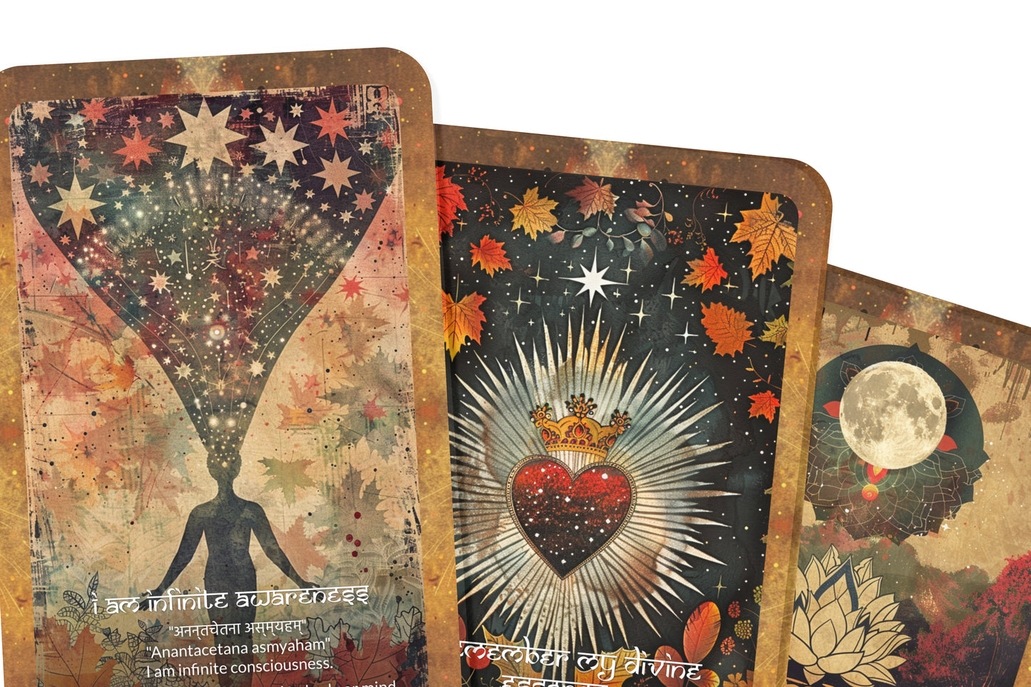 Crown Mantra – A Divine Connection Oracle Deck – 22 Oracle Cards – Opening the Gateway to Source