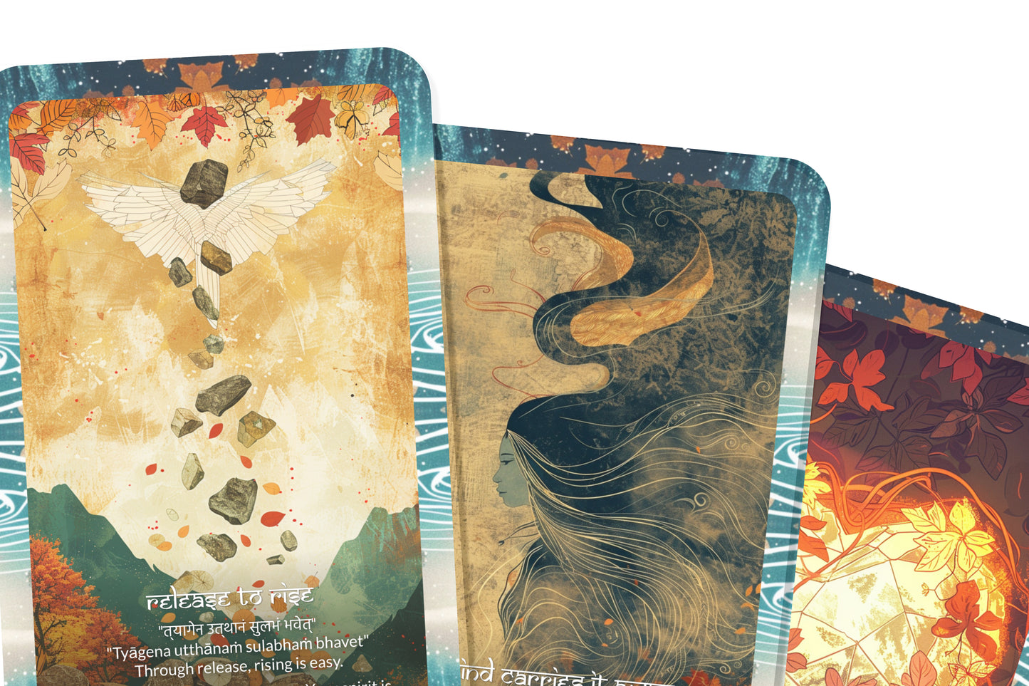 Purification Mantra – A Soul Detox Oracle Deck – 22 Oracle Cards – Cleansing Mind, Body, Spirit