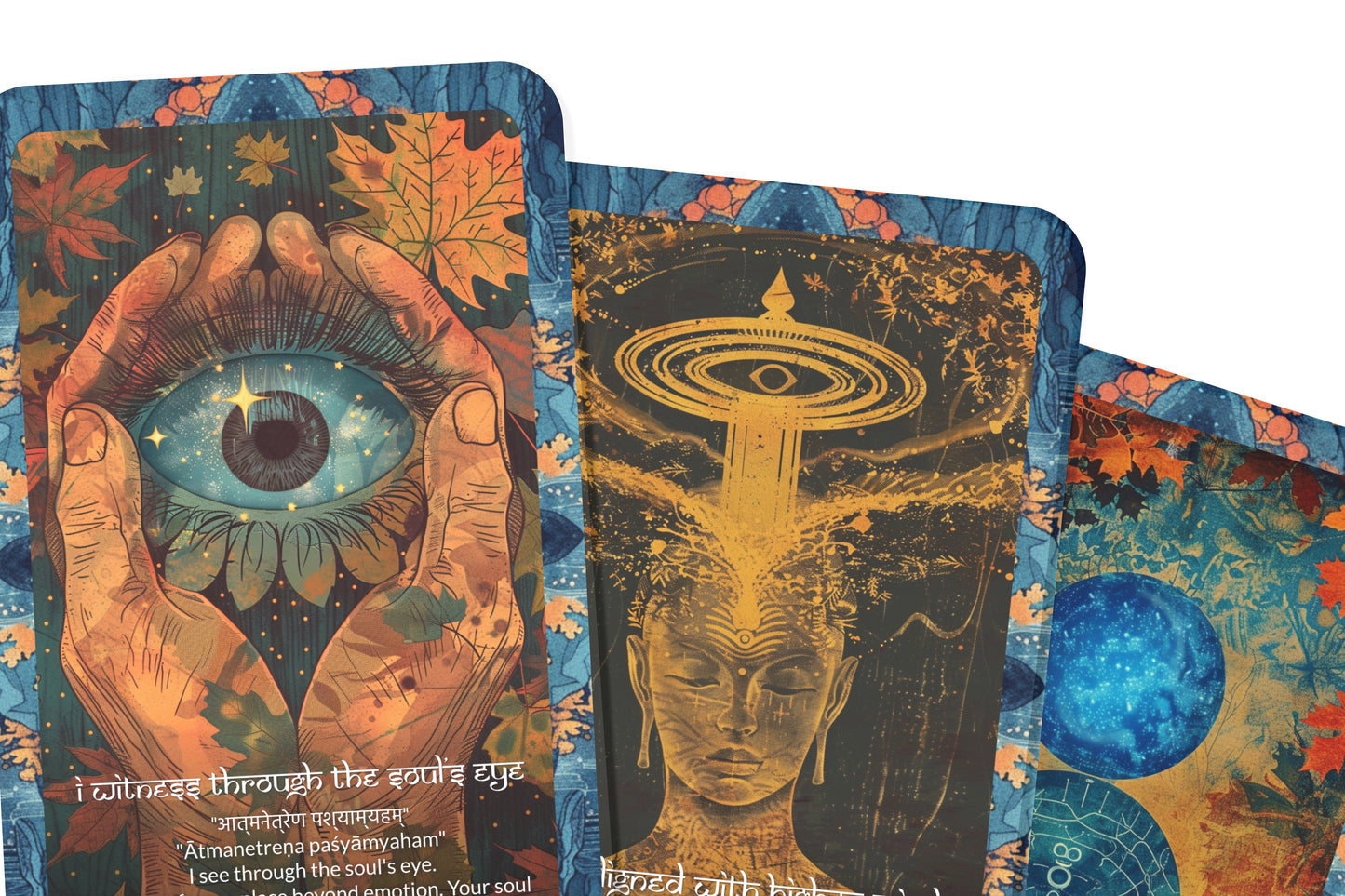 Third Eye Mantra – An Intuition Oracle Deck – 22 Oracle Cards – Awakening the Inner Sight