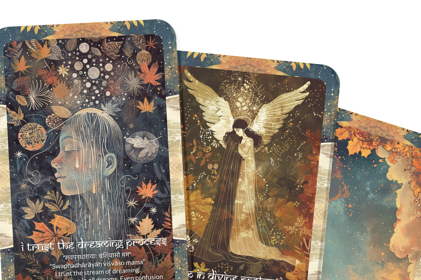 Dream Mantra – A Night Realms Oracle Deck – 22 Oracle Cards – Unlocking the Language of Dreams