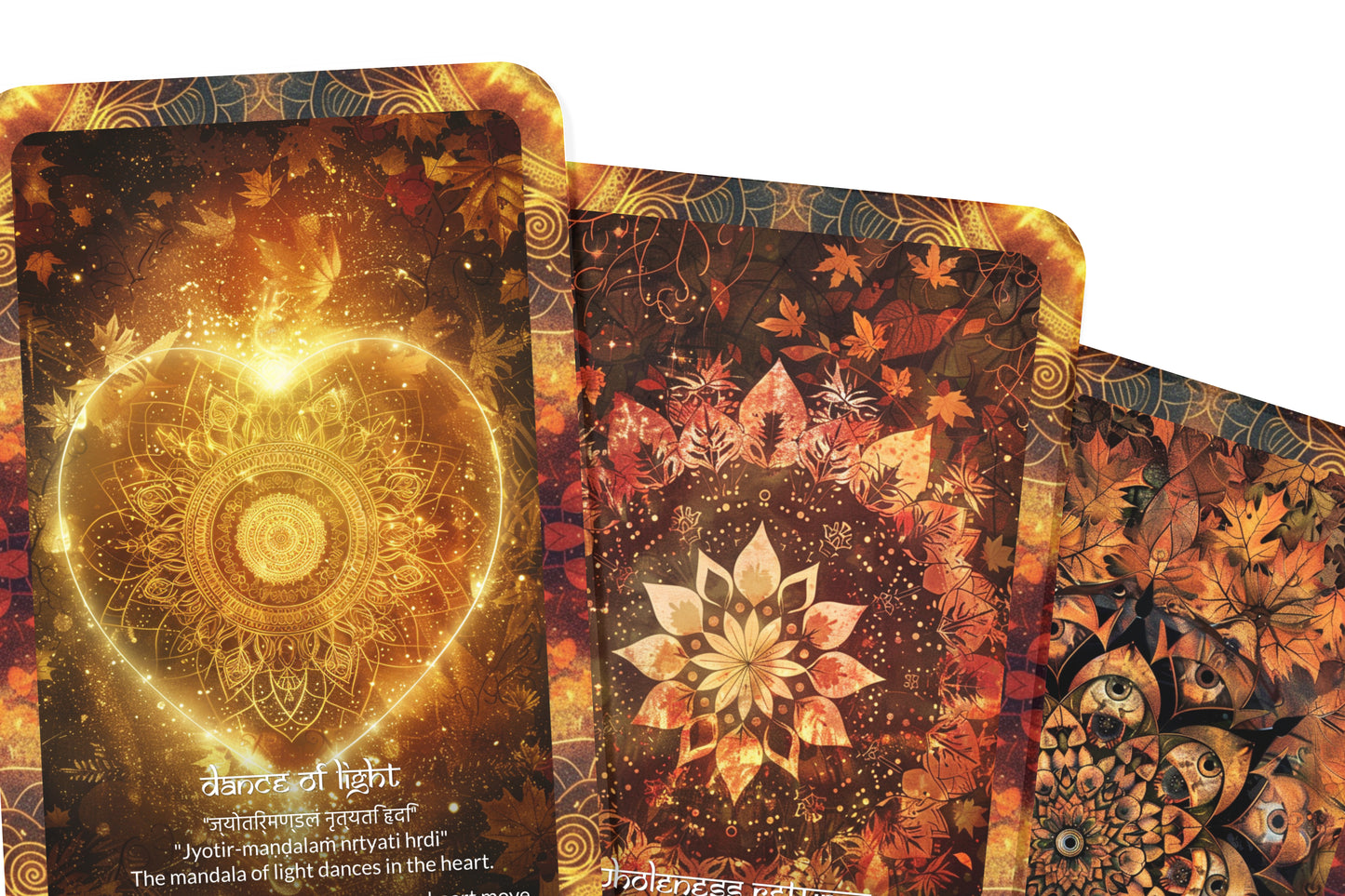 Mandala Mantra – A Sacred Geometry Oracle Deck – 22 Oracle Cards – Patterns of the Infinite