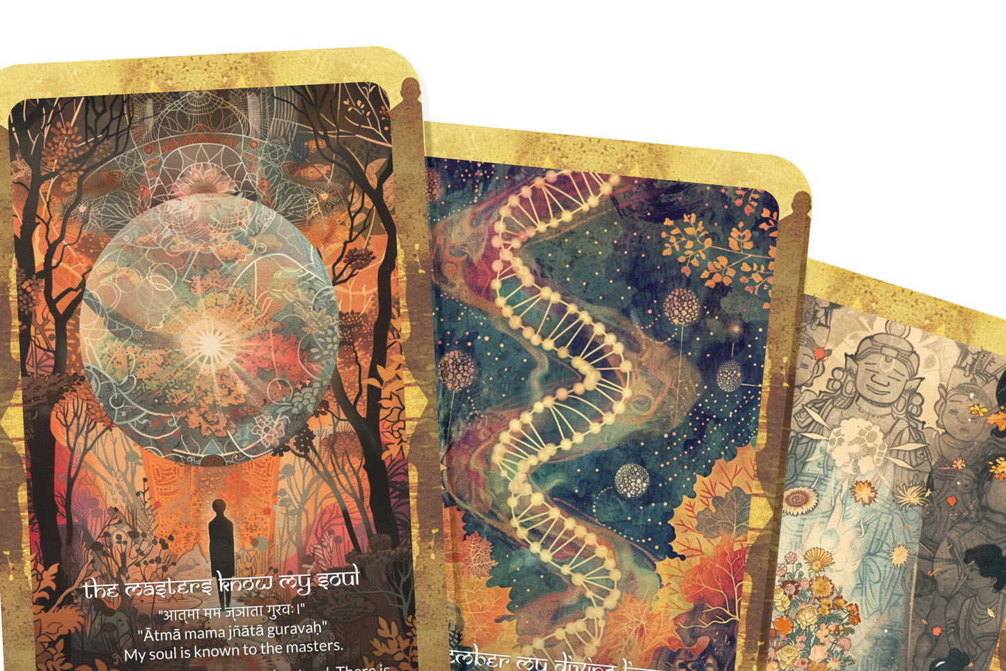 Ascended Masters Mantra – A Higher Realms Oracle Deck – 22 Oracle Cards – Guidance from Enlightened Beings