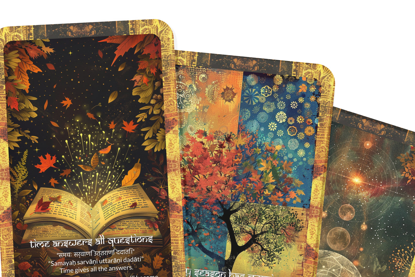 Timing Mantra – A Divine Flow Oracle Deck – 22 Oracle Cards – Trust the Rhythm of the Universe