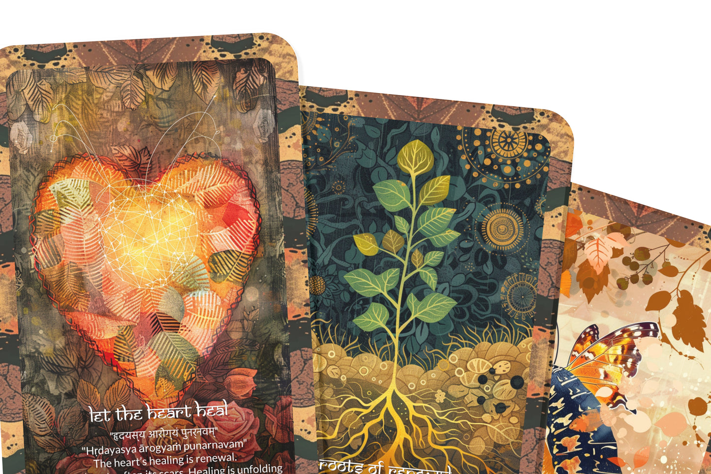 Renewal Mantra – A Soul Revival Oracle Deck – 22 Oracle Cards – Begin Again with Inner Light