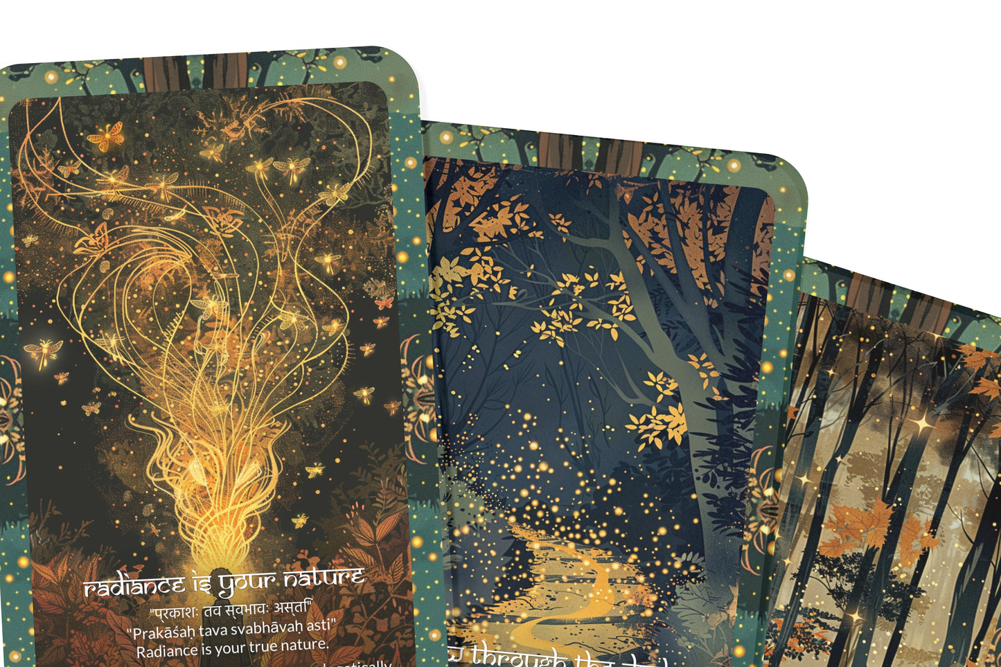 Firefly Mantra (Inner Spark) – A Light Within Oracle Deck – 22 Oracle Cards – Illuminating the Darkness