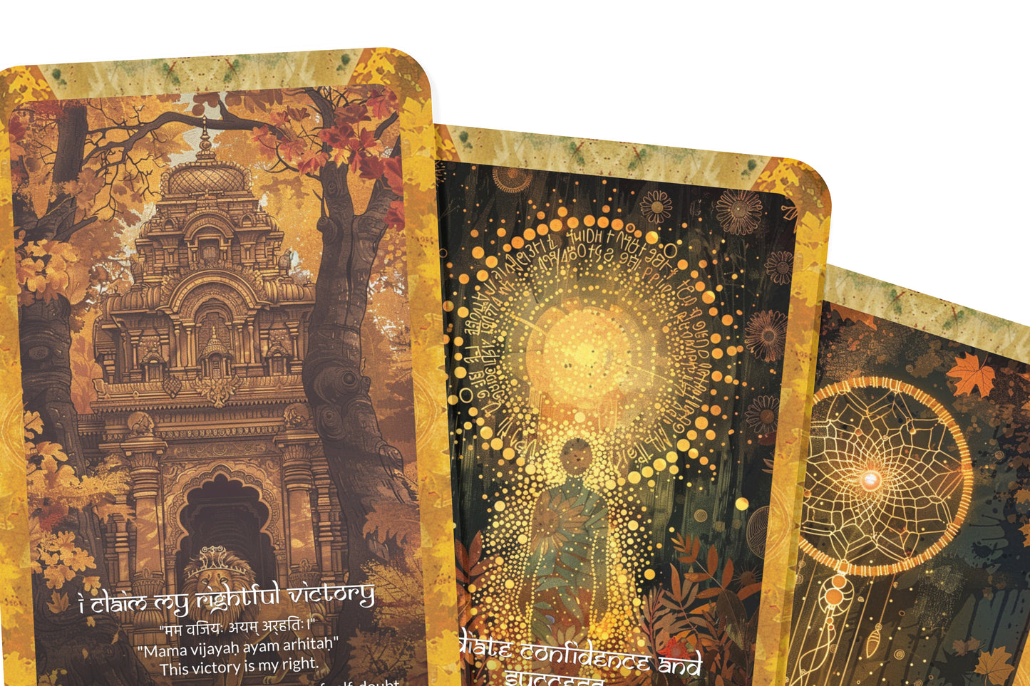 Success Mantra – A Manifestation Oracle Deck – 22 Oracle Cards – Aligning with Triumph and Purpose