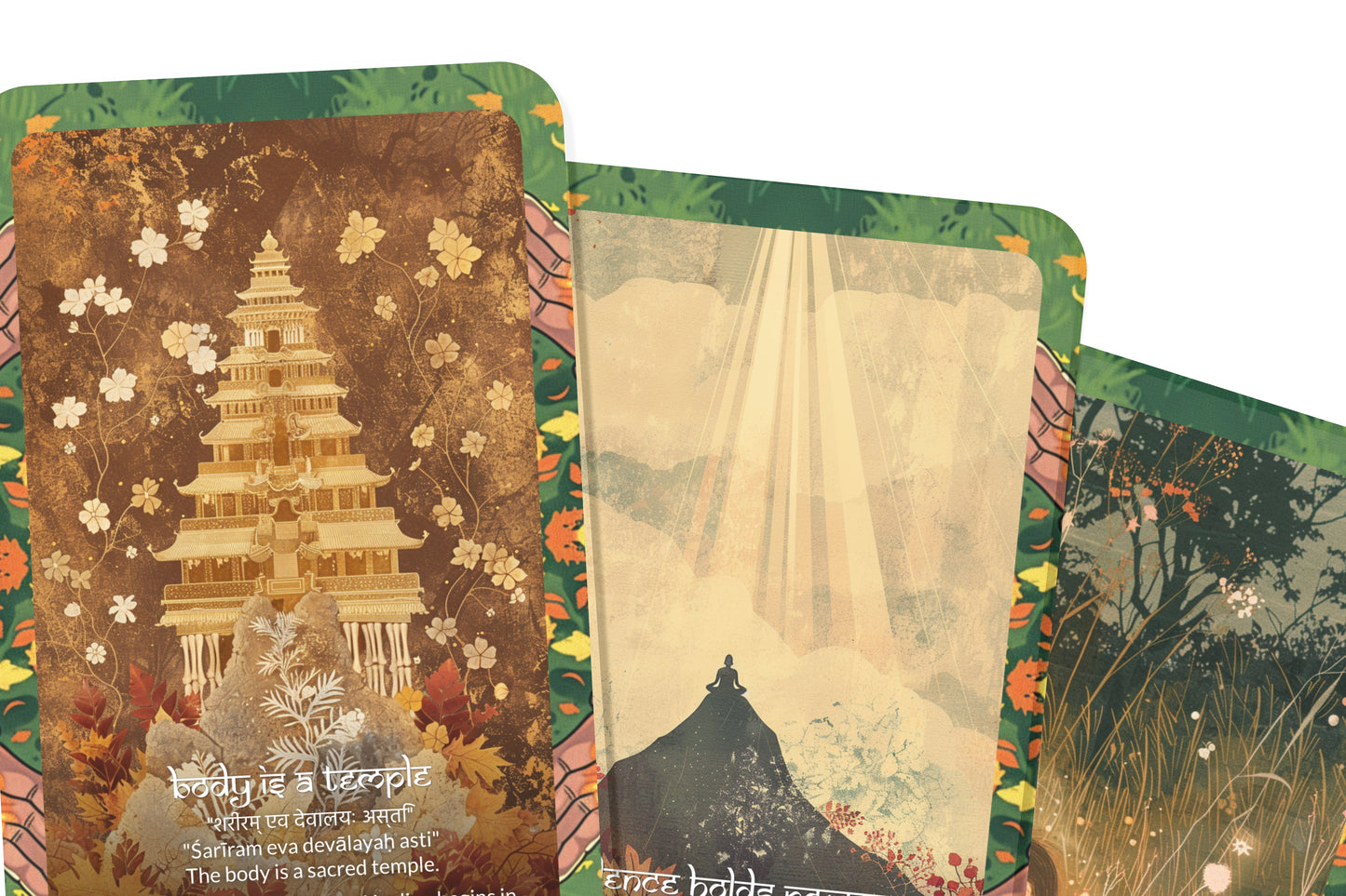 Healing Mantra – A Restoration Oracle Deck – 22 Oracle Cards – Returning to Wholeness