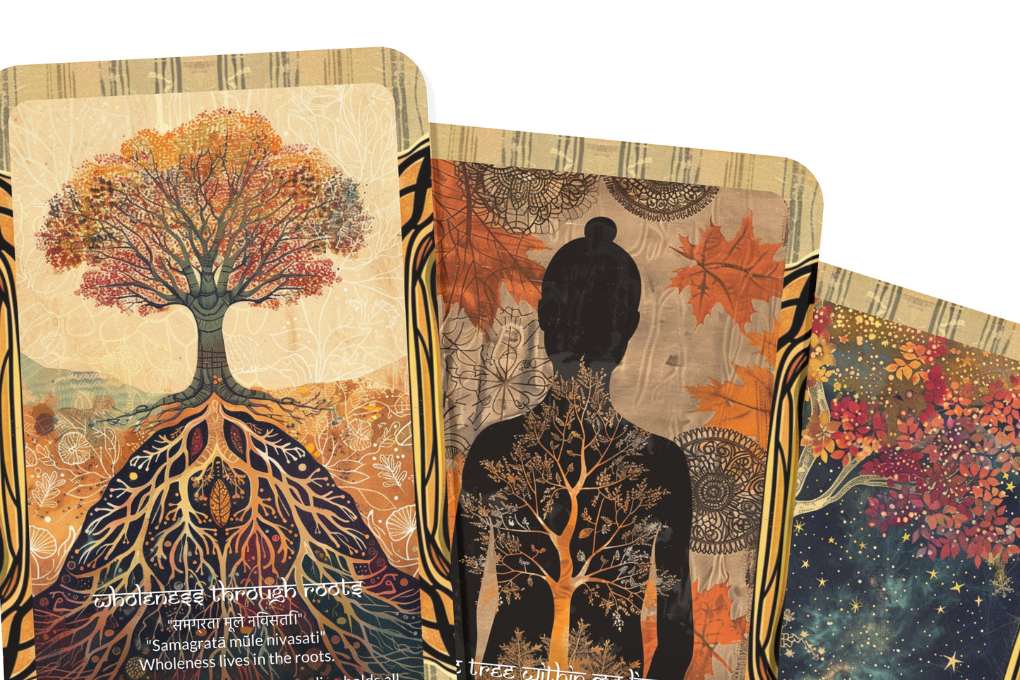 Banyan Tree Mantra – A Sacred Tree Oracle Deck – 22 Oracle Cards – Rooted in Eternal Wisdom