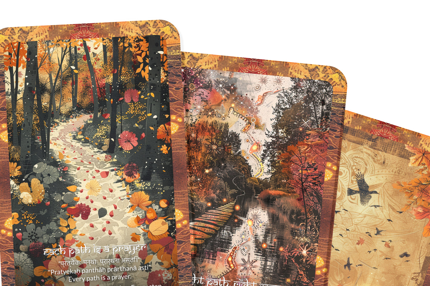 Path Mantra – A Life Journey Oracle Deck – 22 Oracle Cards – Walking the Soul’s Road