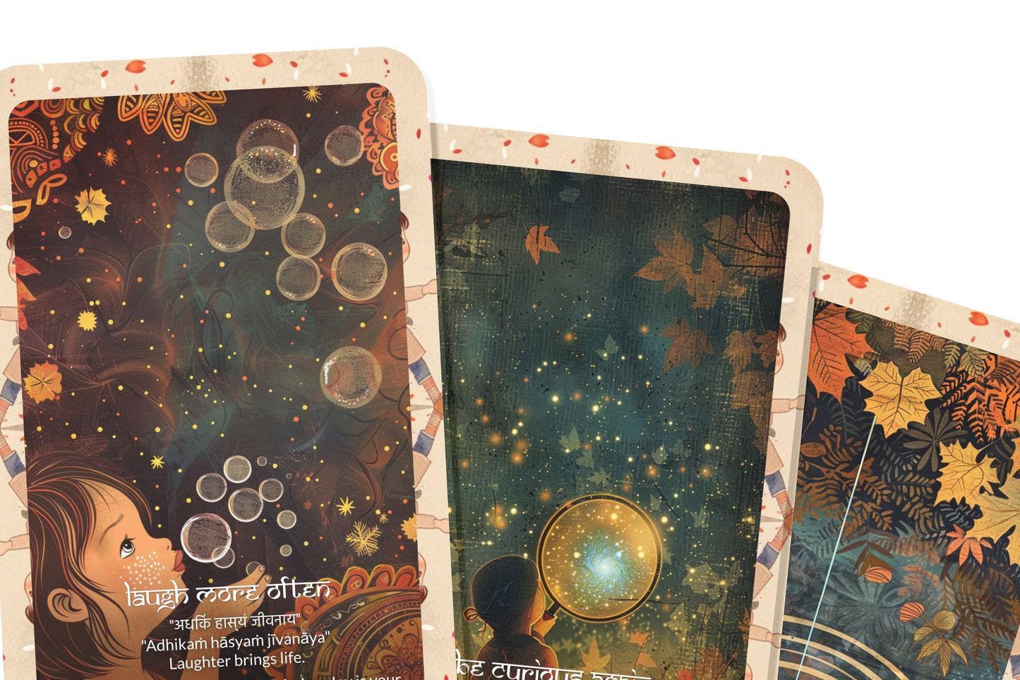 Inner Child Mantra – A Soul Remembrance Oracle Deck – 22 Oracle Cards – Healing Through Innocence