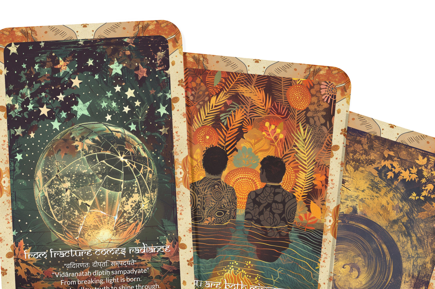 Reconciliation Mantra – A Heart Mending Oracle Deck – 22 Oracle Cards – Healing Through Forgiveness