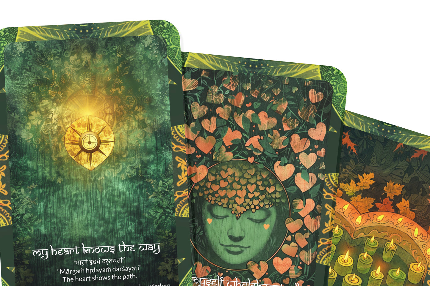 Heart Mantra – A Love Frequency Oracle Deck – 22 Oracle Cards – Wisdom from the Sacred Center