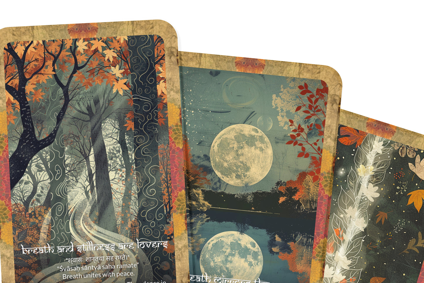 Breath Mantra – A Pranic Energy Oracle Deck – 22 Oracle Cards – Awakening Through Conscious Breathing