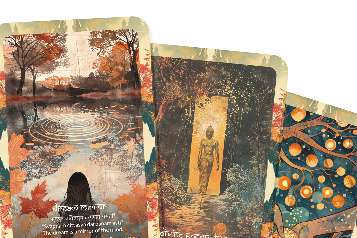 Somnia Mantra – A Dream Realms Oracle Deck – 22 Oracle Cards – Echoes from the Inner Night