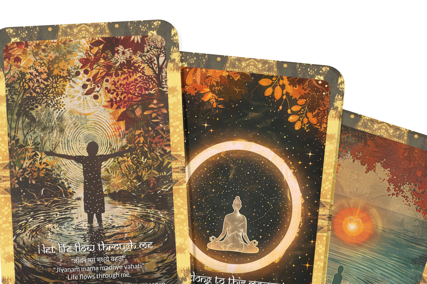 Presence Mantra – A Mindfulness Oracle Deck – 22 Oracle Cards – Living in the Eternal Now