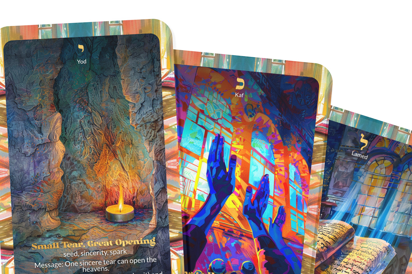 Broken Heart Oracle – Sacred Power of Tears – 22 Oracle Cards – Healing Through Vulnerability