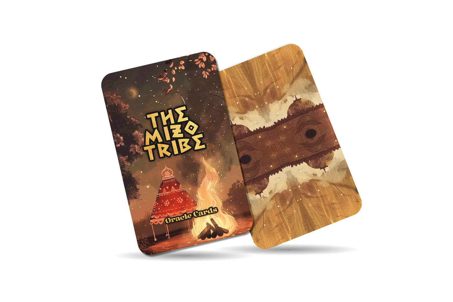 The Mizo Tribe Oracle – A Highland Spirit Oracle Deck – 22 Oracle Cards – Sacred Wisdom of Mizoram