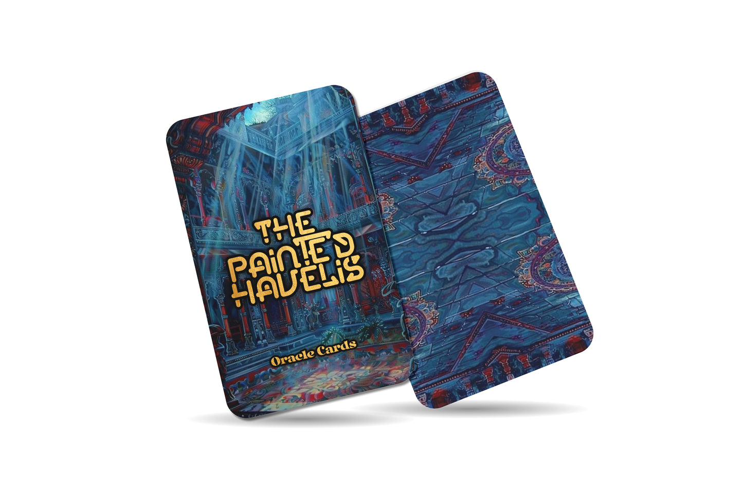 The Painted Havelis Oracle – A Wall Story Oracle Deck – 22 Oracle Cards – Rajasthan’s Living Frescoes